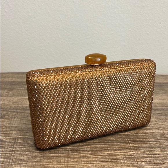 Haute Hippie | Bronze Beaded Clutch/Shoulder Bag ✨
